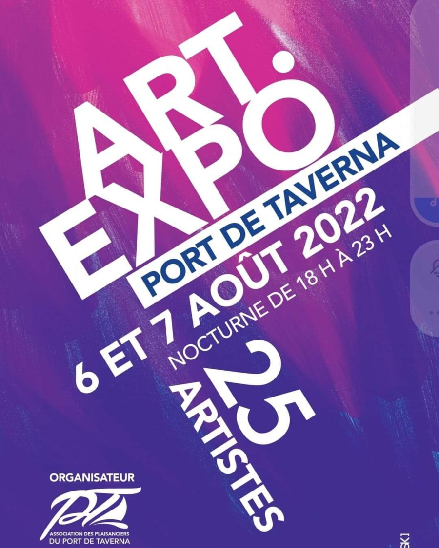 2022 Août – Art Expo, Port de Taverna, Santa Maria Poghju, Haute-Corse