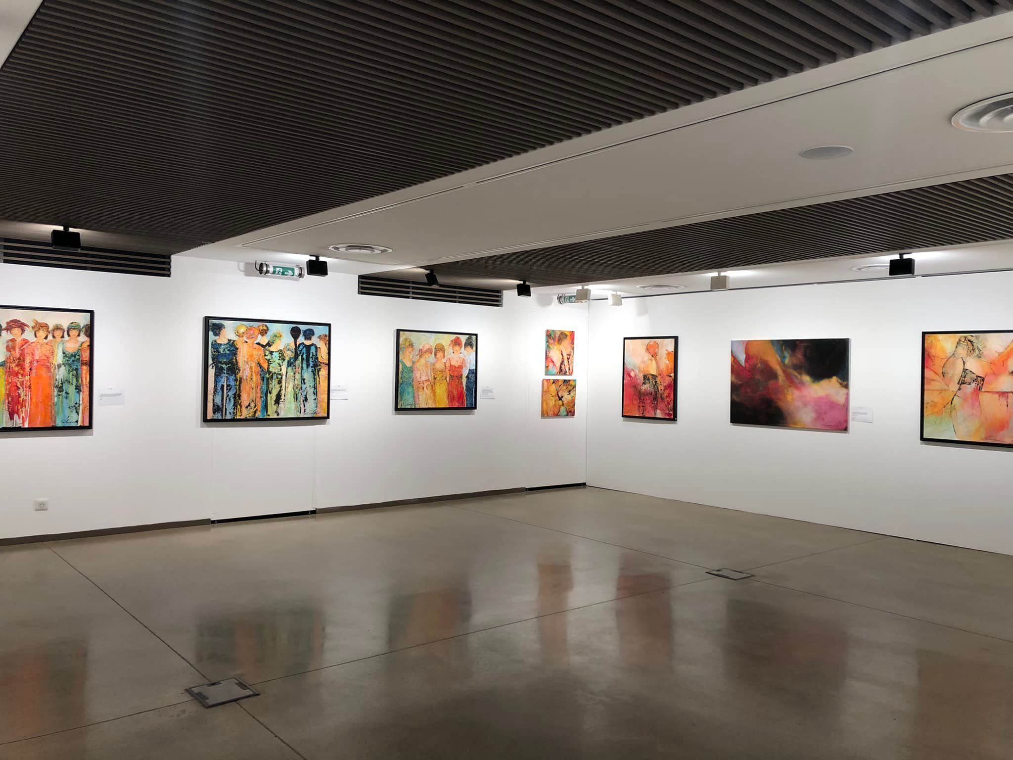 2022 Février – Exposition « De la peinture à la poésie », l’arsenal Spaziu Petru Mari au Musée de Bastia, Corse